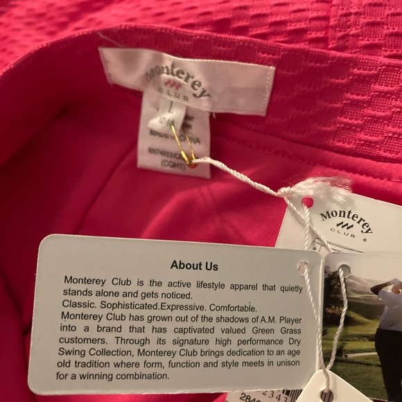 Monterey Club Dry Swing Moisture Wicking Golf Skort - Picture 10 of 11